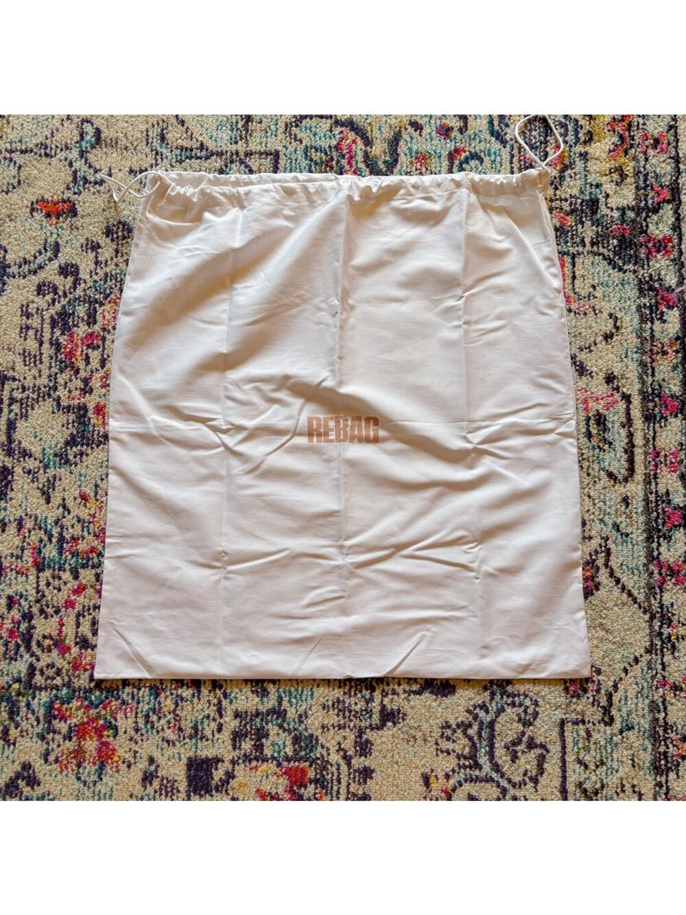 NWOT ✨ REBAG Large White Dustbag Bag Protector Storage 22x22.5